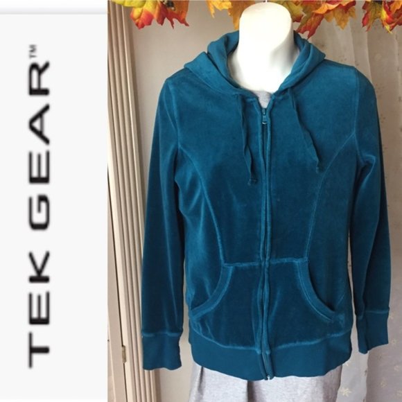 Tek Gear Dark Navy Hooded  Jacket - Picture 8 of 8